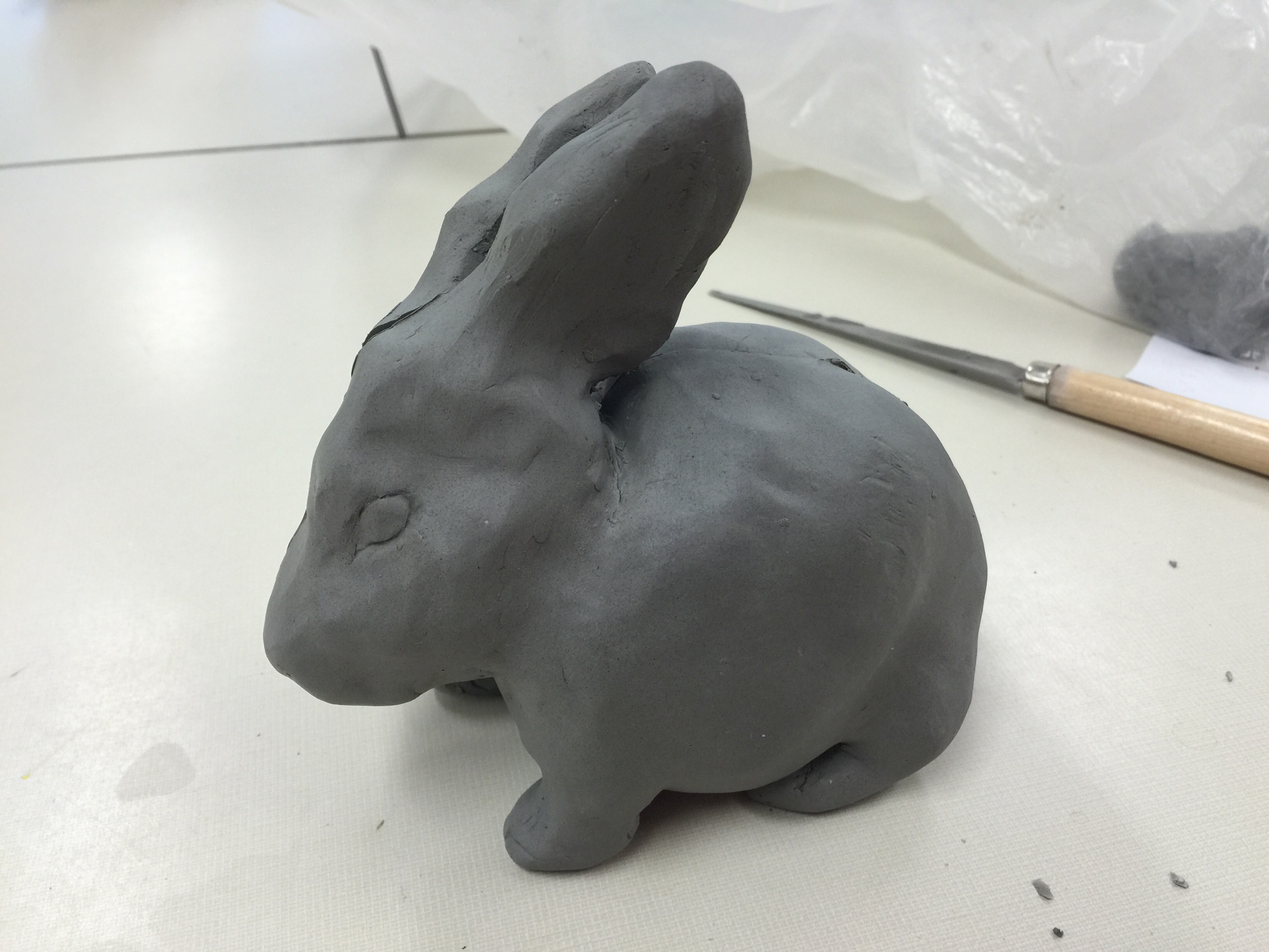 Clay Sculpting Denver Public Library